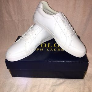 Polo Ralph Lauren White Sneakers